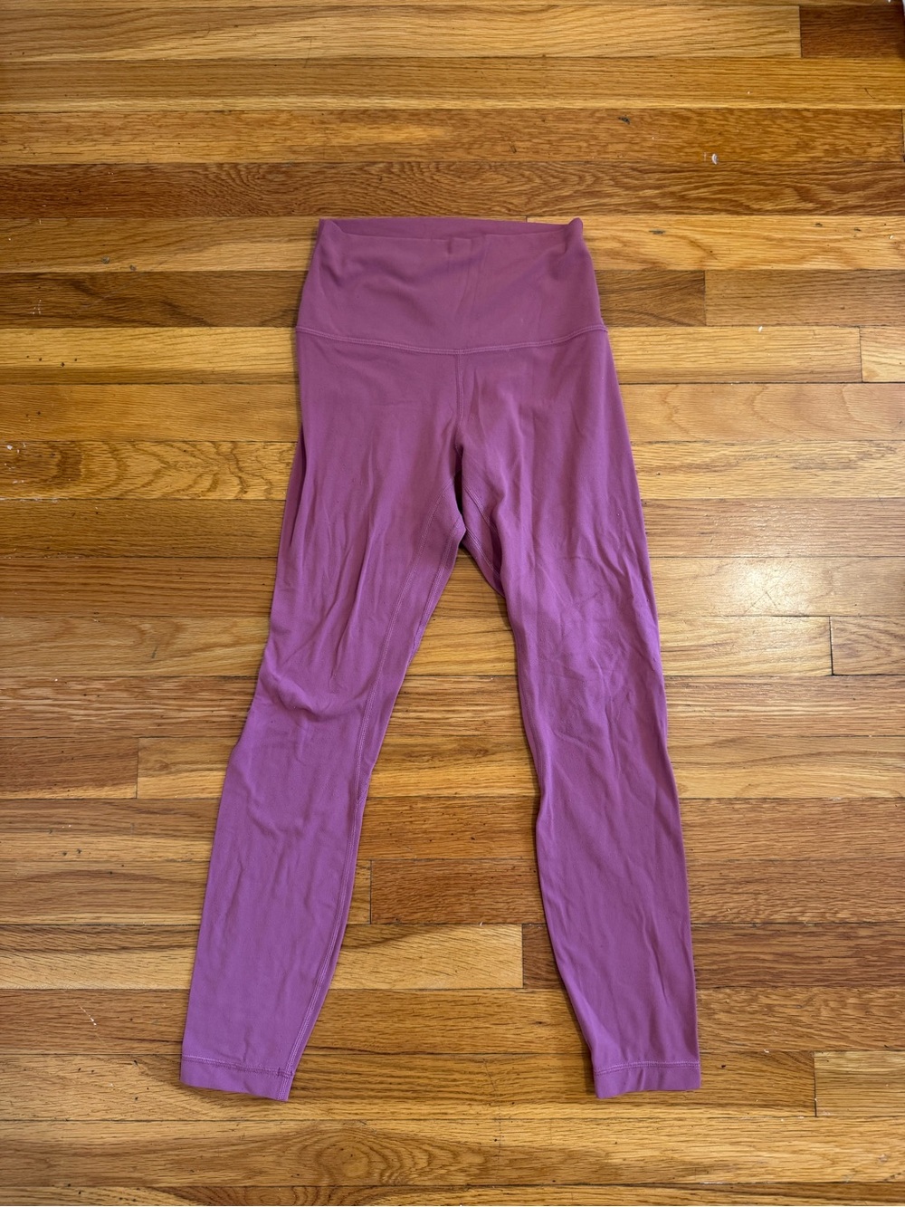 Lululemon Align Leggings Mauve Pink size 4